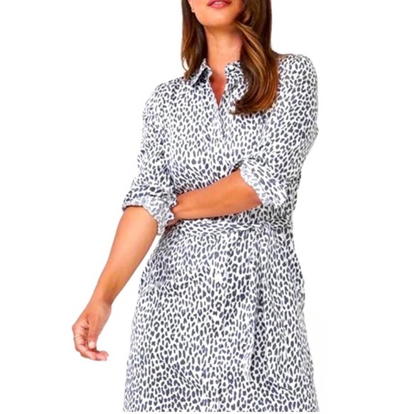 UNTUCKit Black and White Mini Dress - Picture 2 of 10